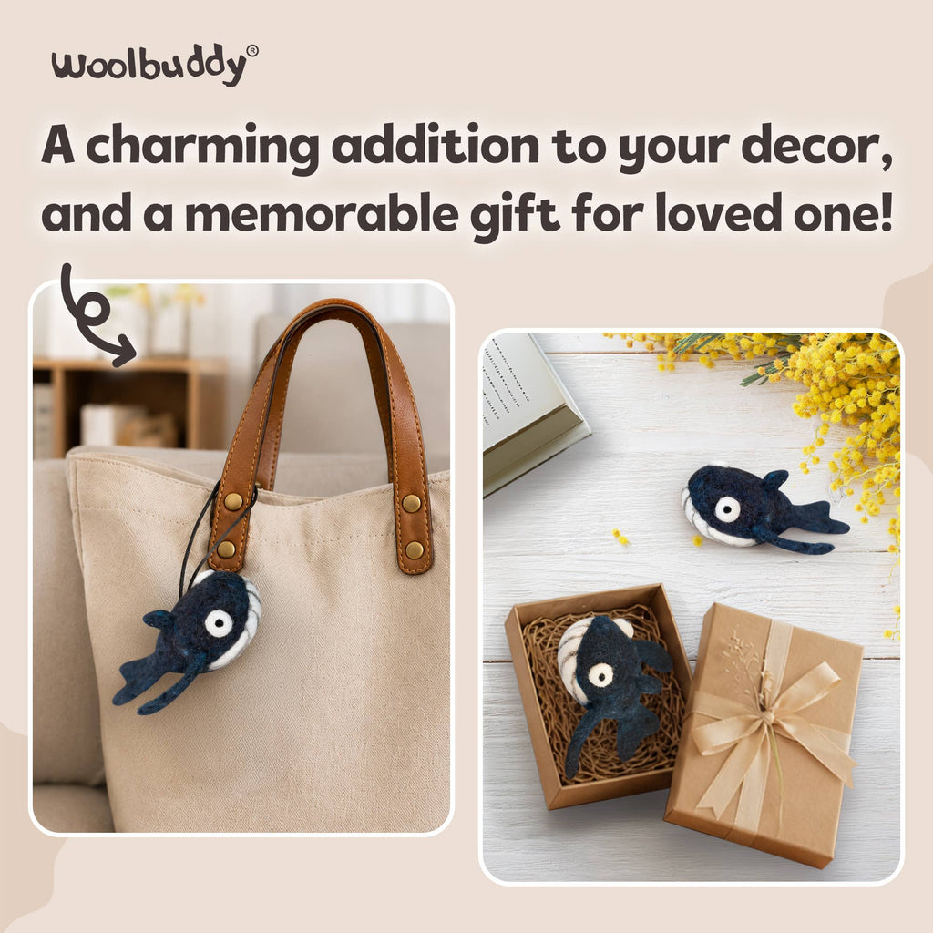 DIY Needle Felting Kit - Whale