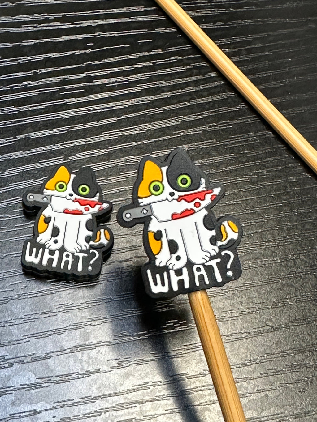 Murder kitty cat Stitch Stoppers