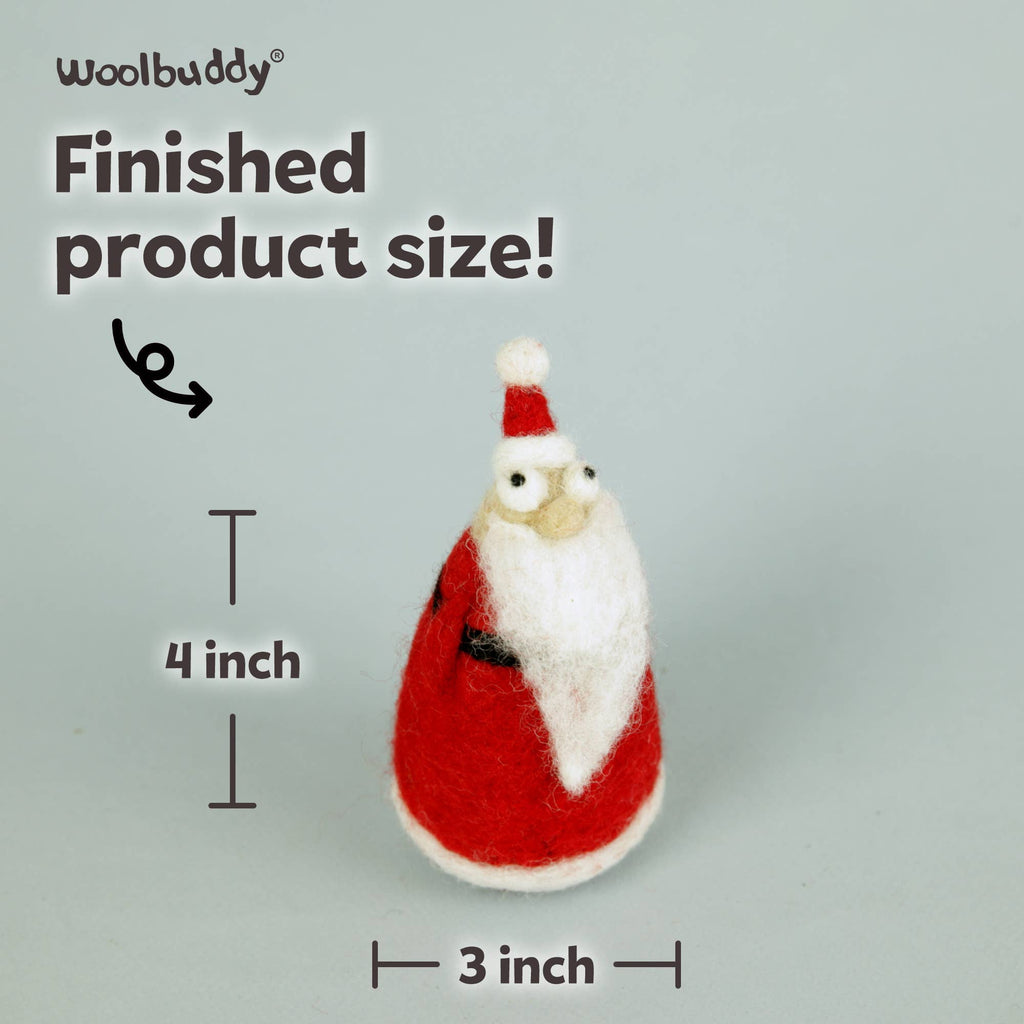 DIY Needle Felting Kit - Santa
