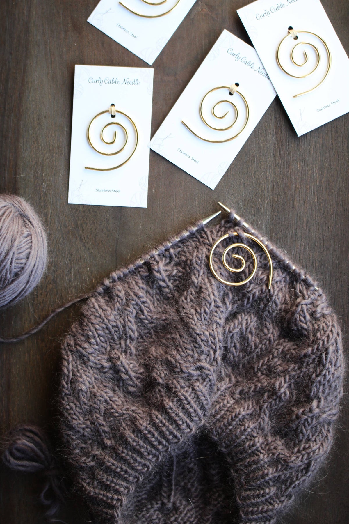 Curly Cable Needles