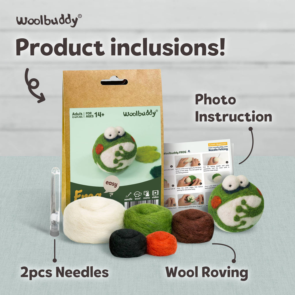 DIY Needle Felting Kit – Frog