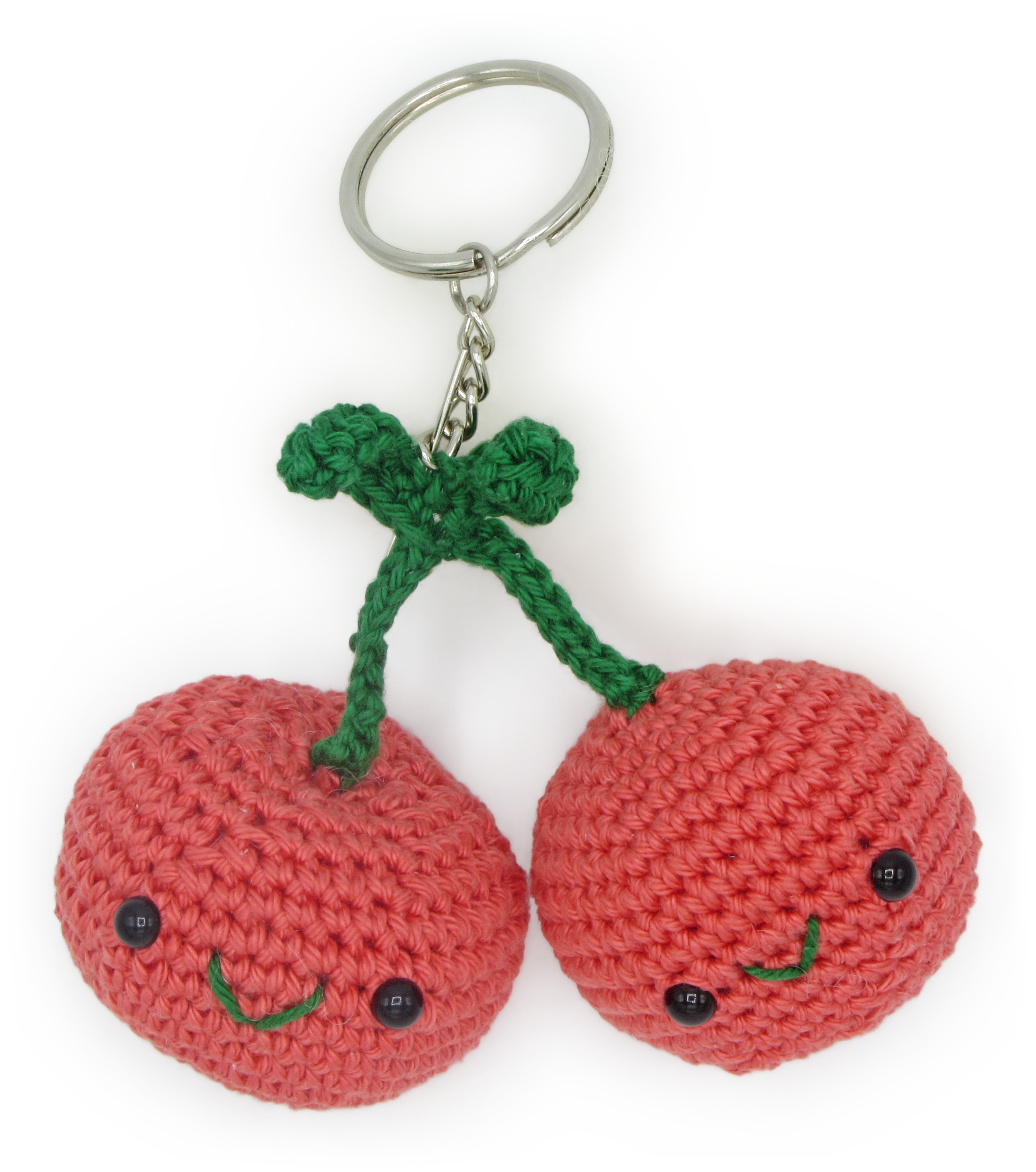 DIY Crochet Kit - Cherries Bag Charm
