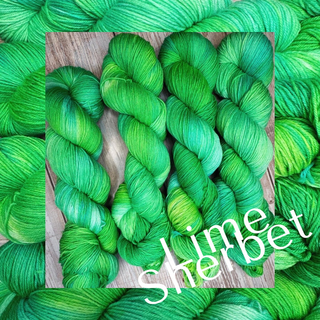 Sherbet Collection - Lime sherbet