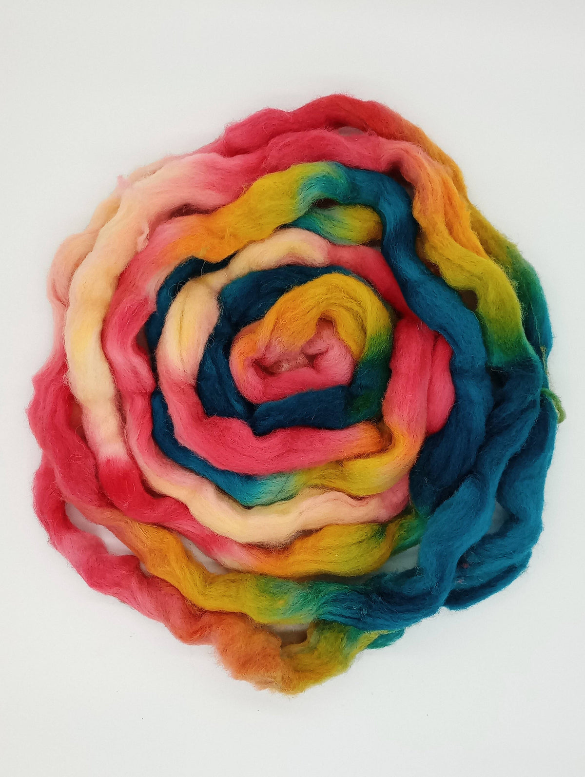 HM Lloyd BFL Hand Dyed Roving - 100 g. braids - Garland District