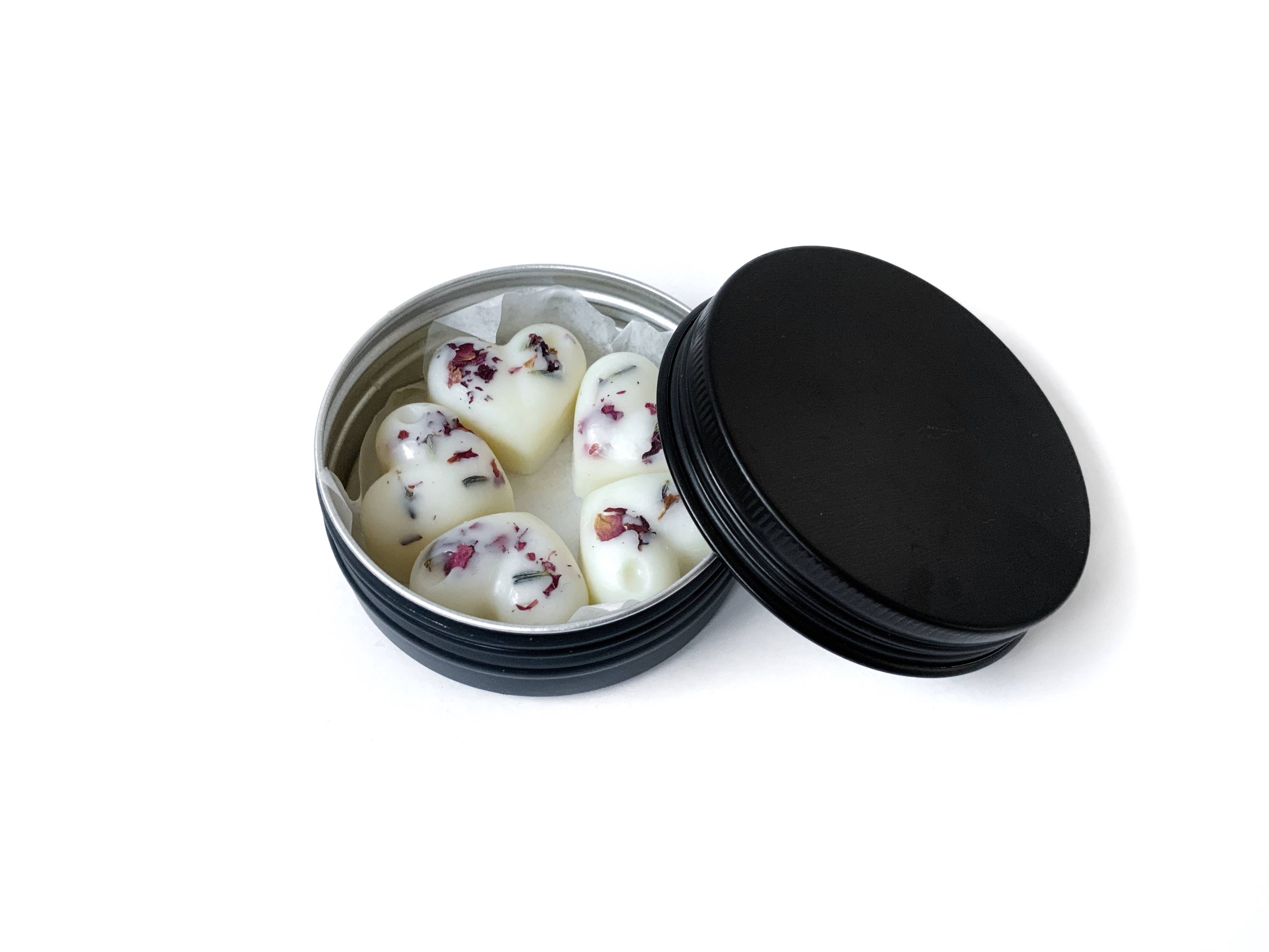 Mini Heart Lotion Bars - Set of 5 - Valentine’s Gifts