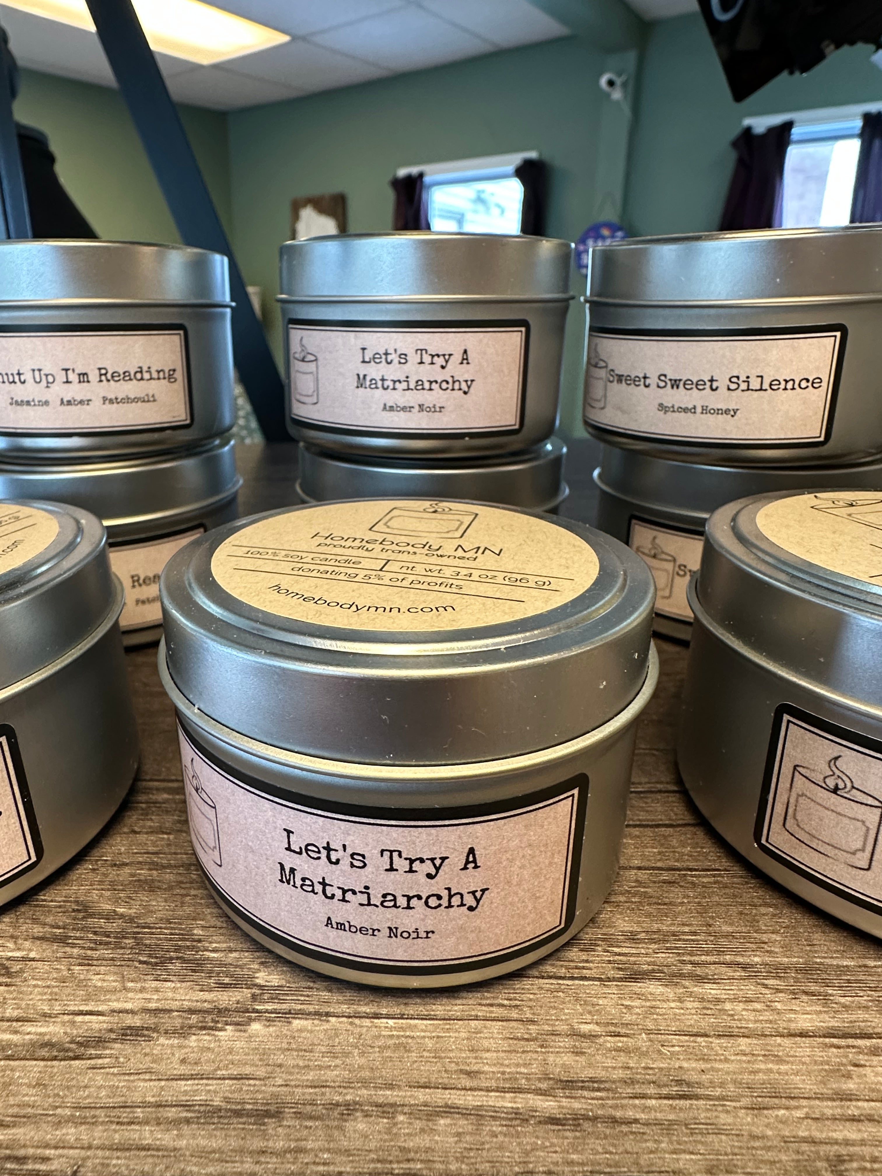 Homebody MN hand-poured candles