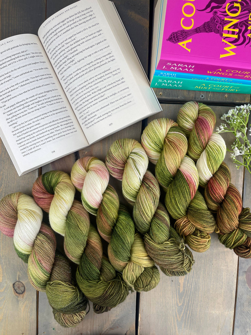 Forbidden Fiber Co - Rose Garden