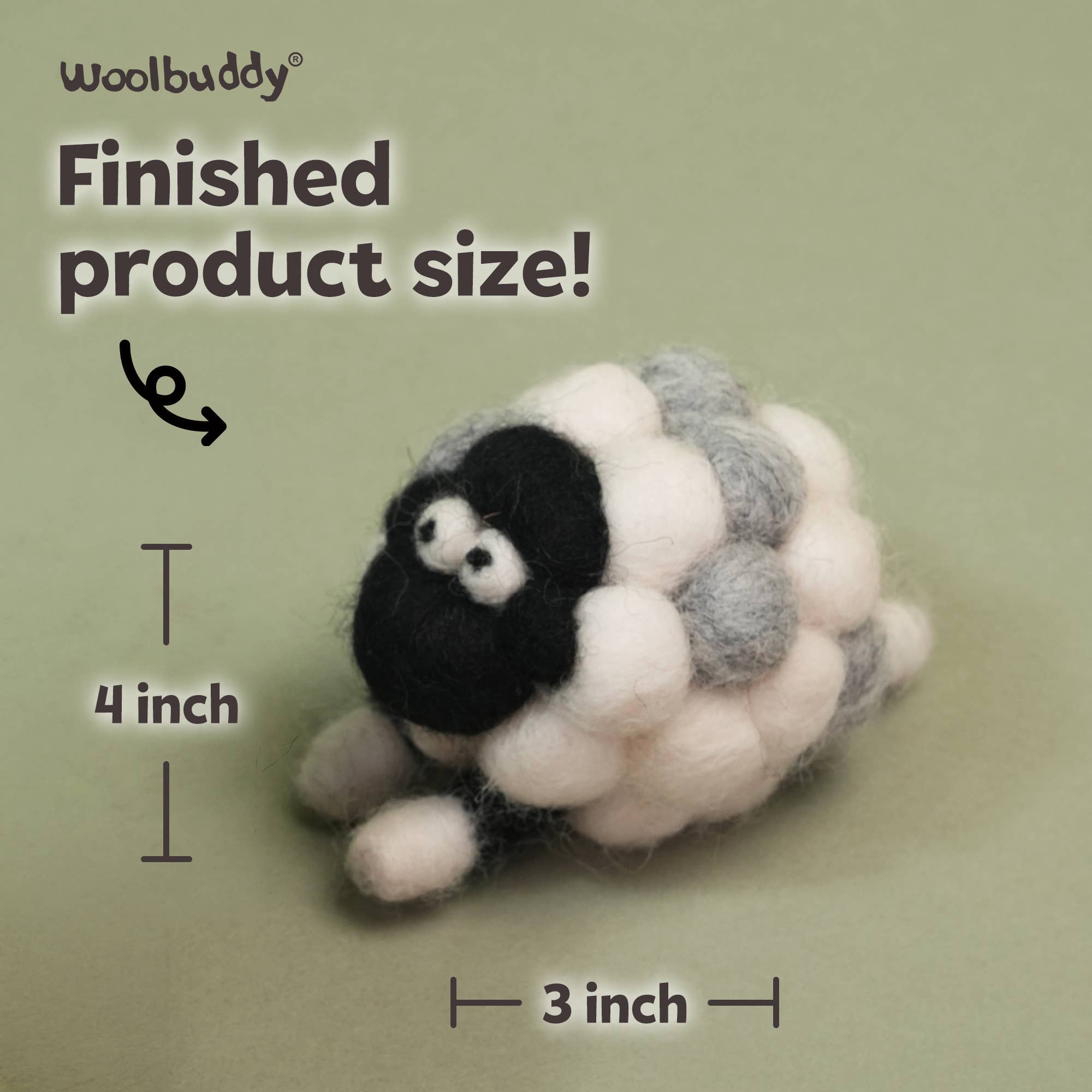DIY Needle Felting Kit - Sheep