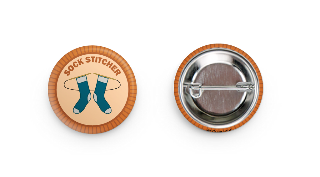 Sock Stitcher Knitting Merit Badge
