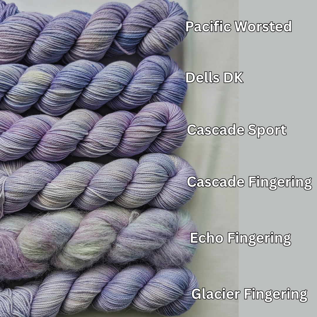 The Ginger Needle Yarns - Cotton Candy