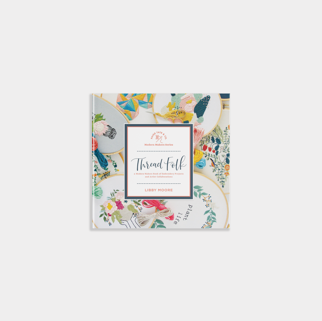 Thread Folk: An Embroidery Pattern Stitch Book