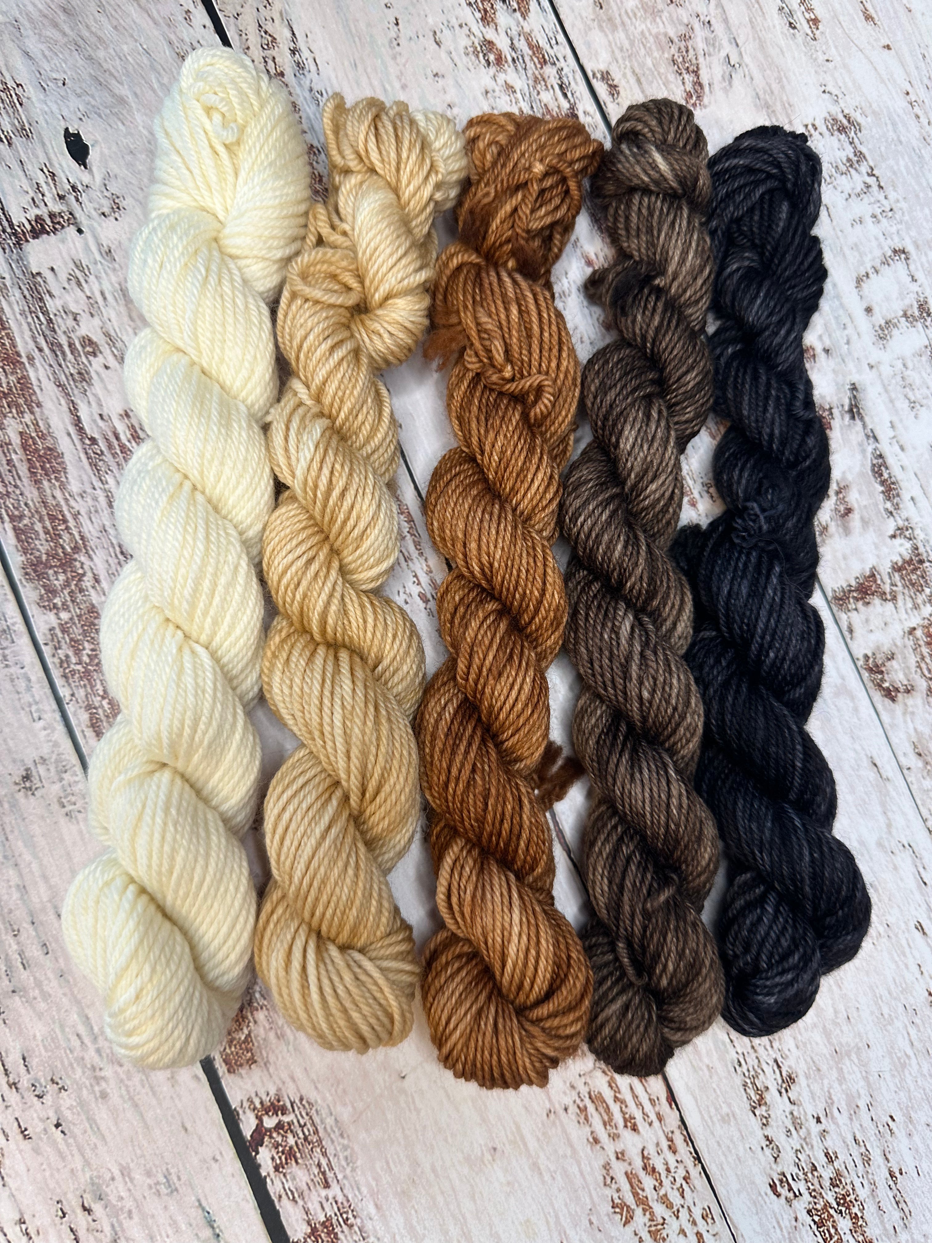 Neutral Joy mini skein set