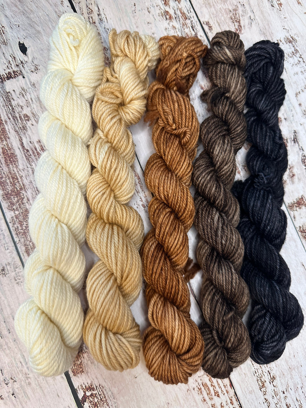 Neutral Joy mini skein set