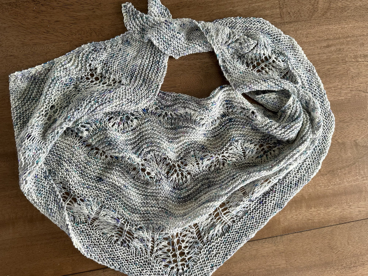 Intro to Lacework using the One Love Shawl by Joji Locatelli