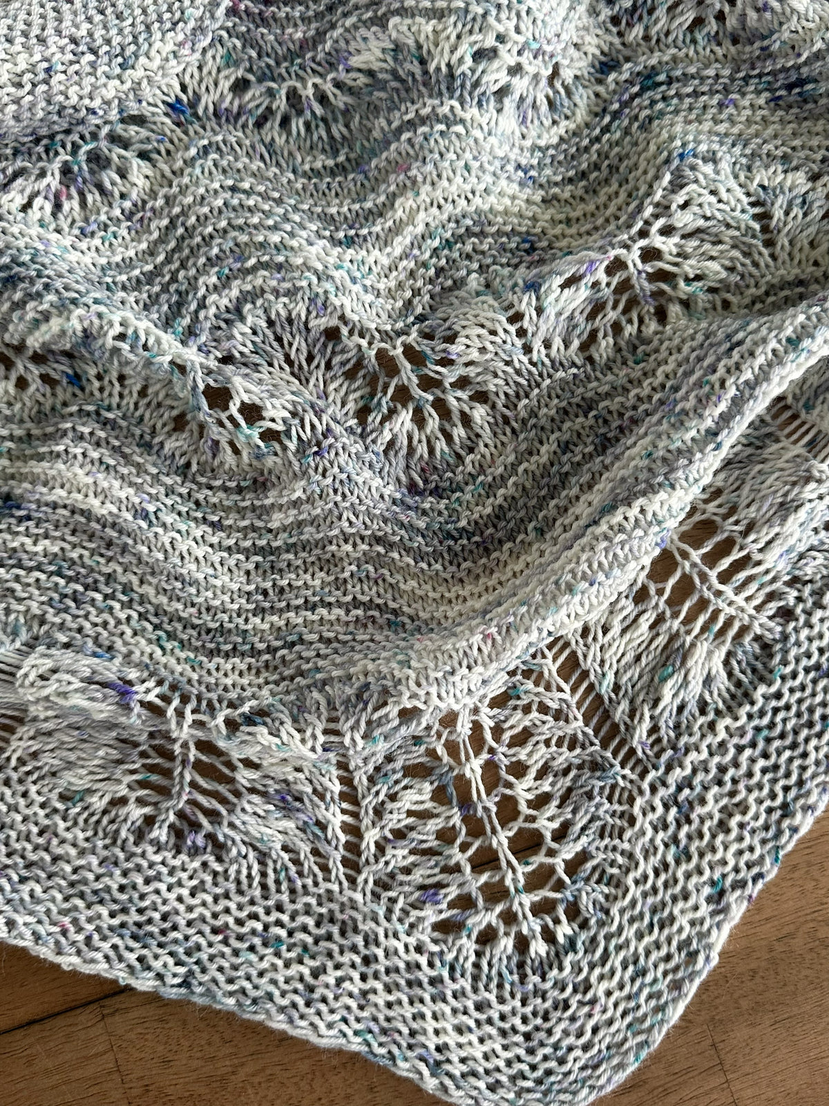 Intro to Lacework using the One Love Shawl by Joji Locatelli