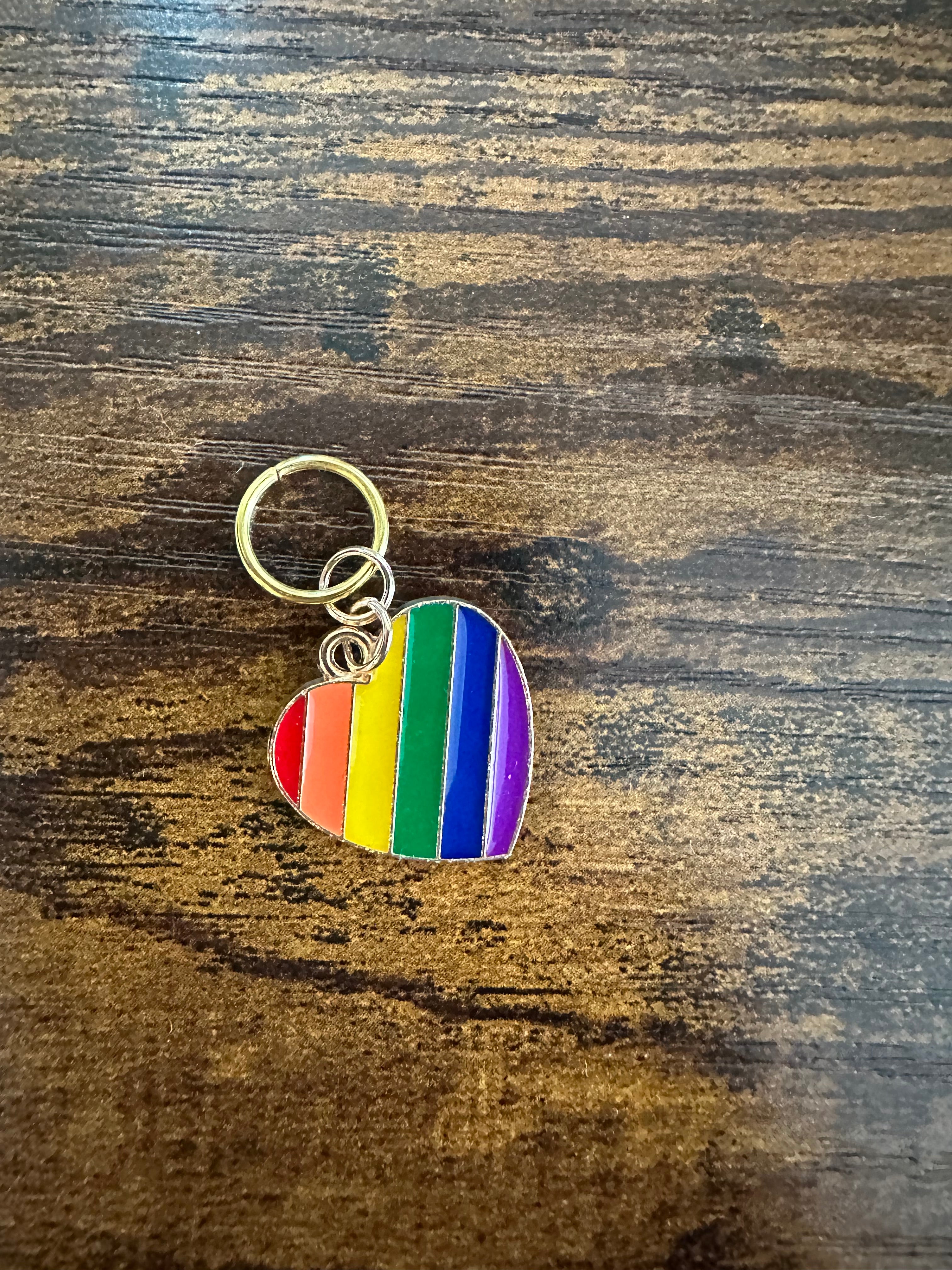 Pride Flag Stitch Markers
