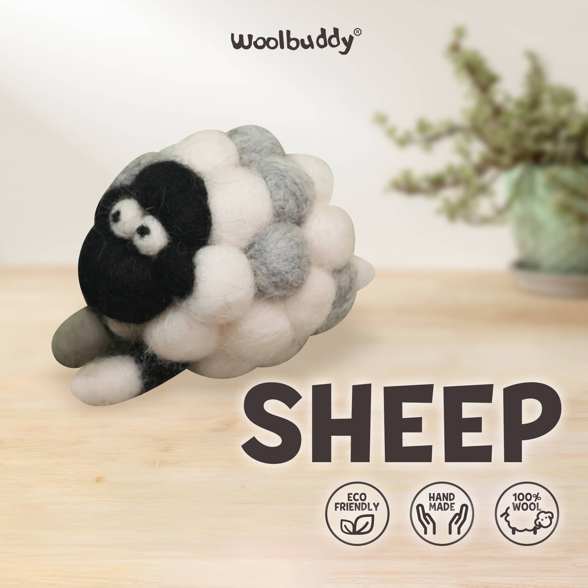 DIY Needle Felting Kit - Sheep
