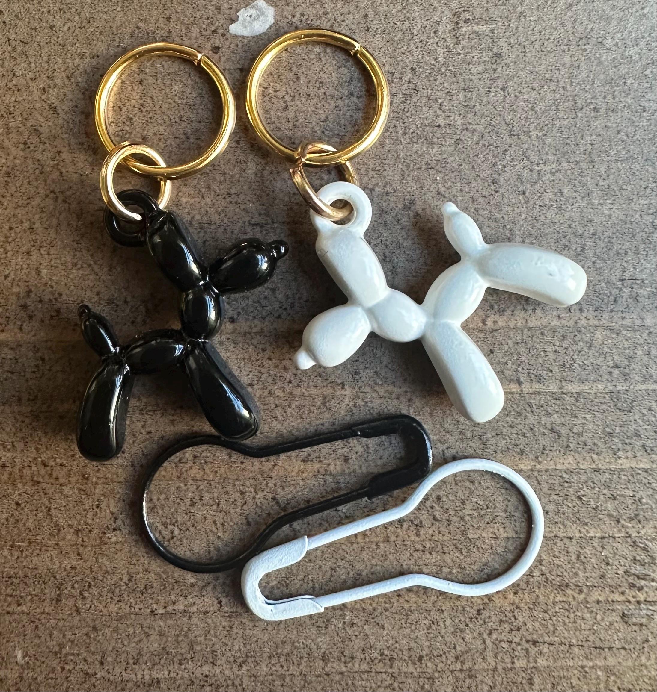 Balloon Animal stitch marker set