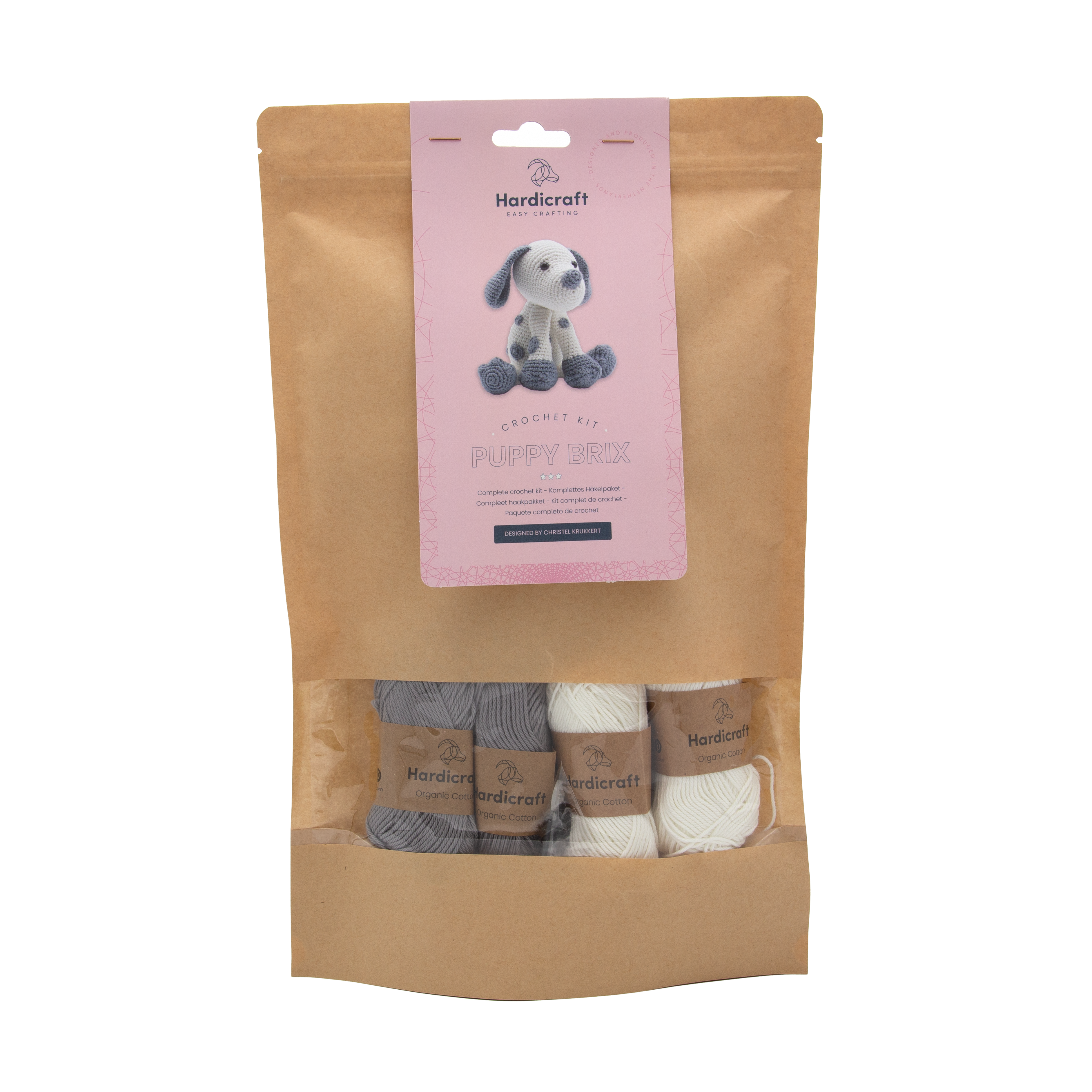 DIY Crochet Kit - Brix Puppy