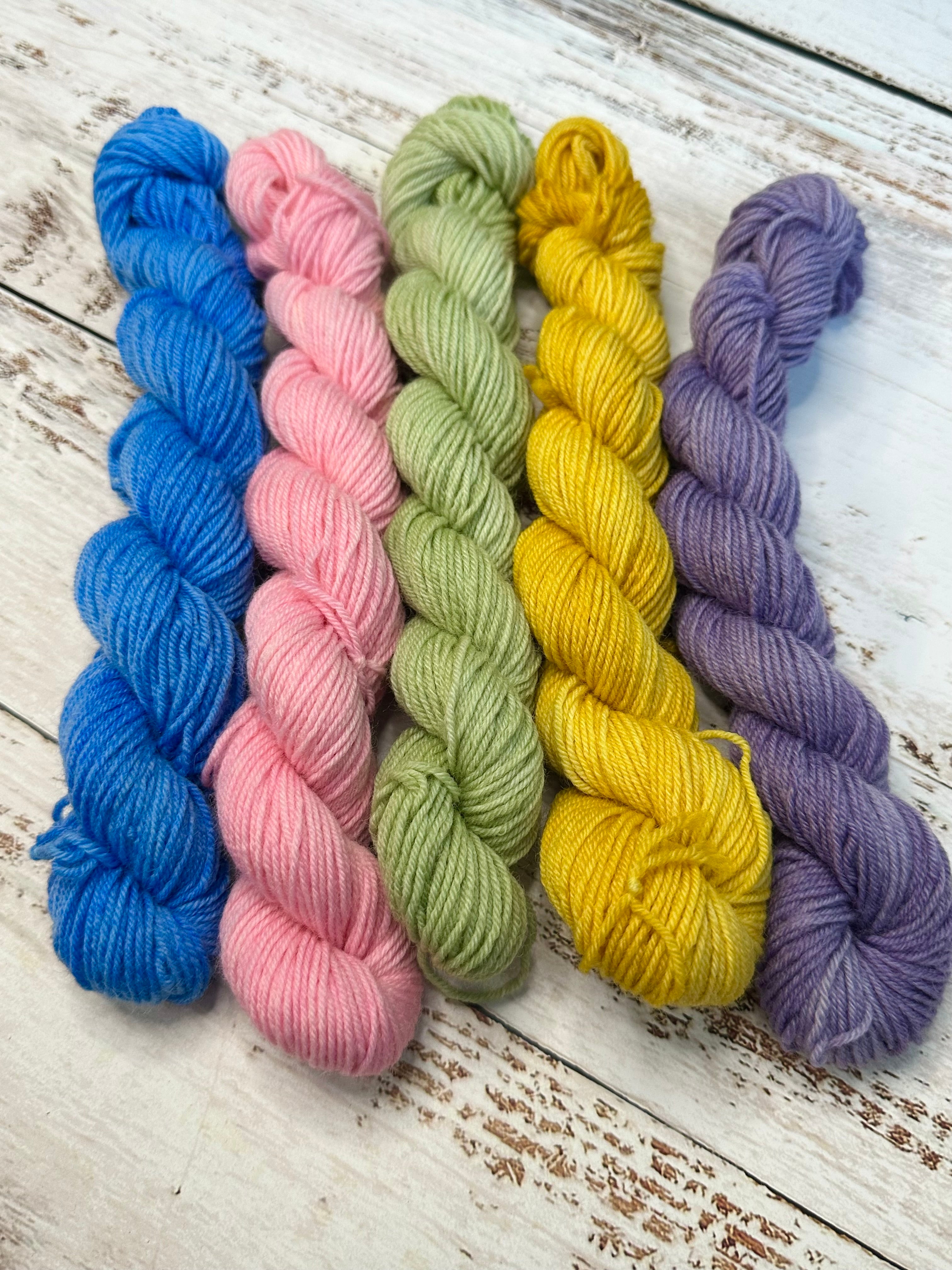 Springtime Bouquet Mini Skein Set