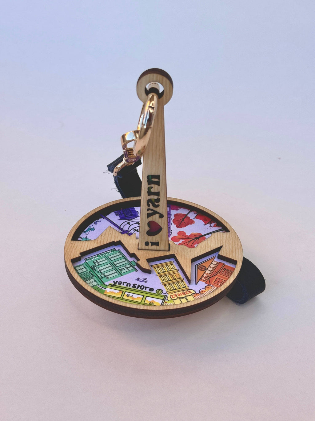 Lemonwood mini minder - I Spy... YARN!