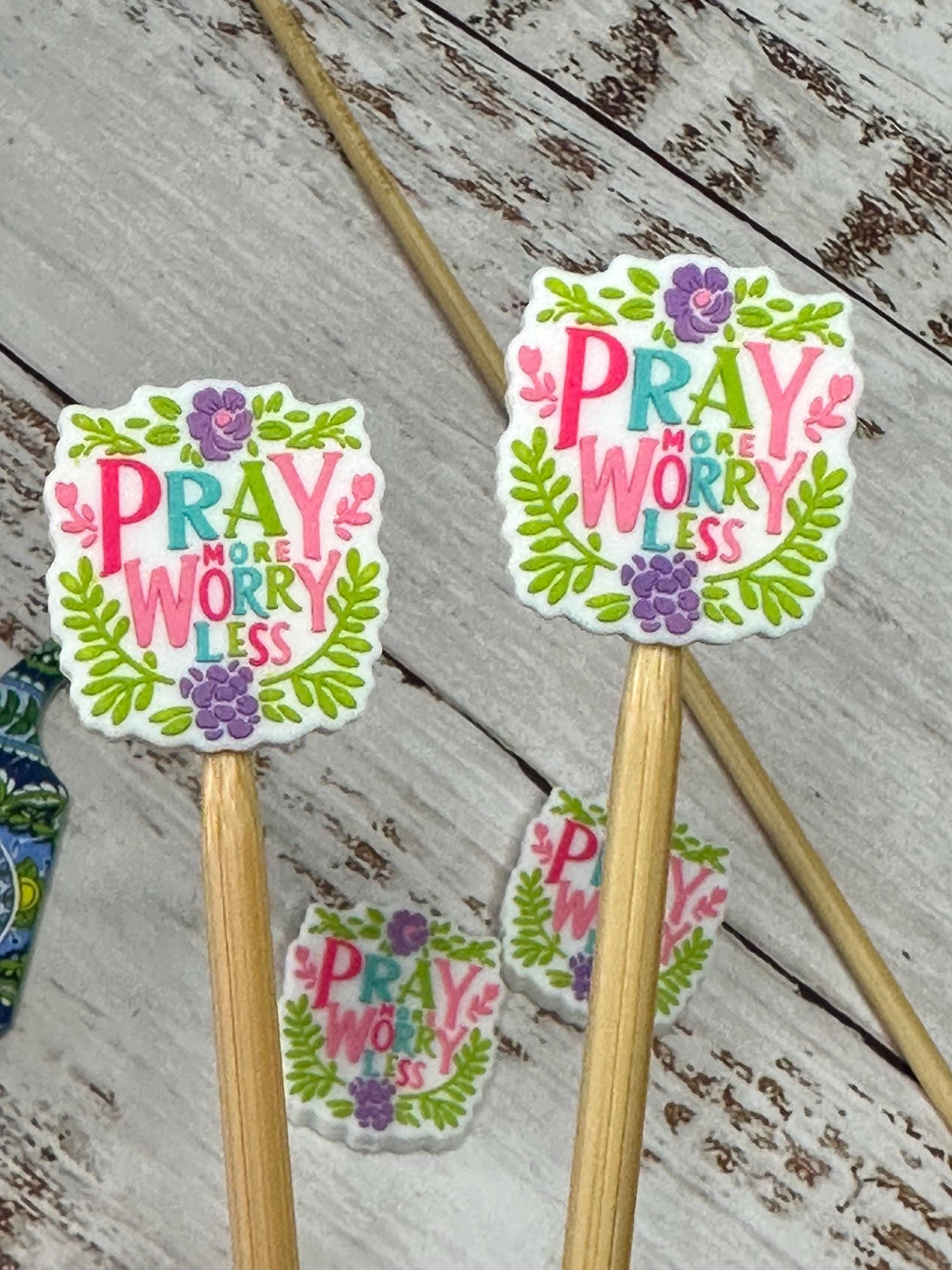 Pray more worry less Stoppers
