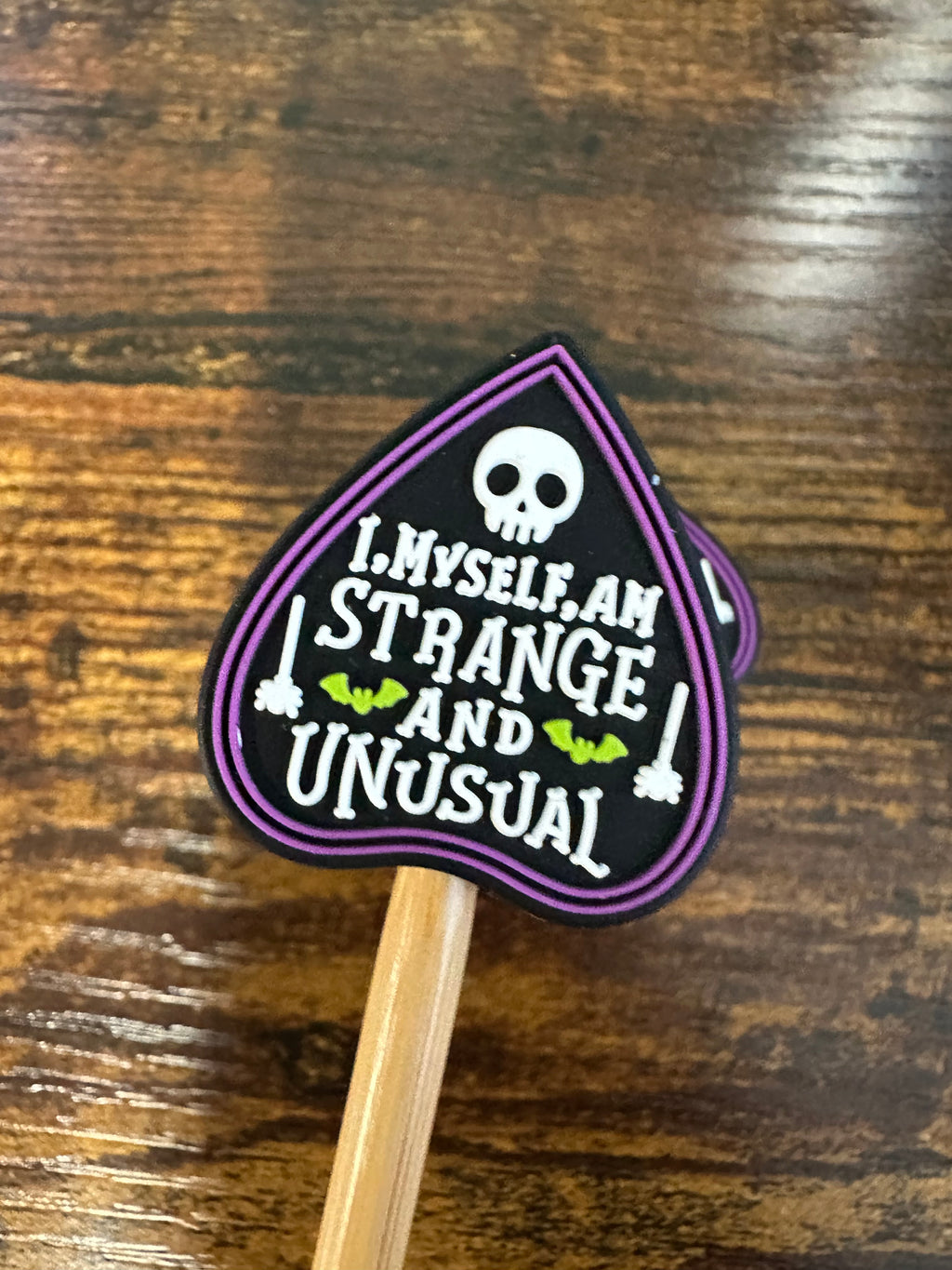 I, myself, am strange and unusual