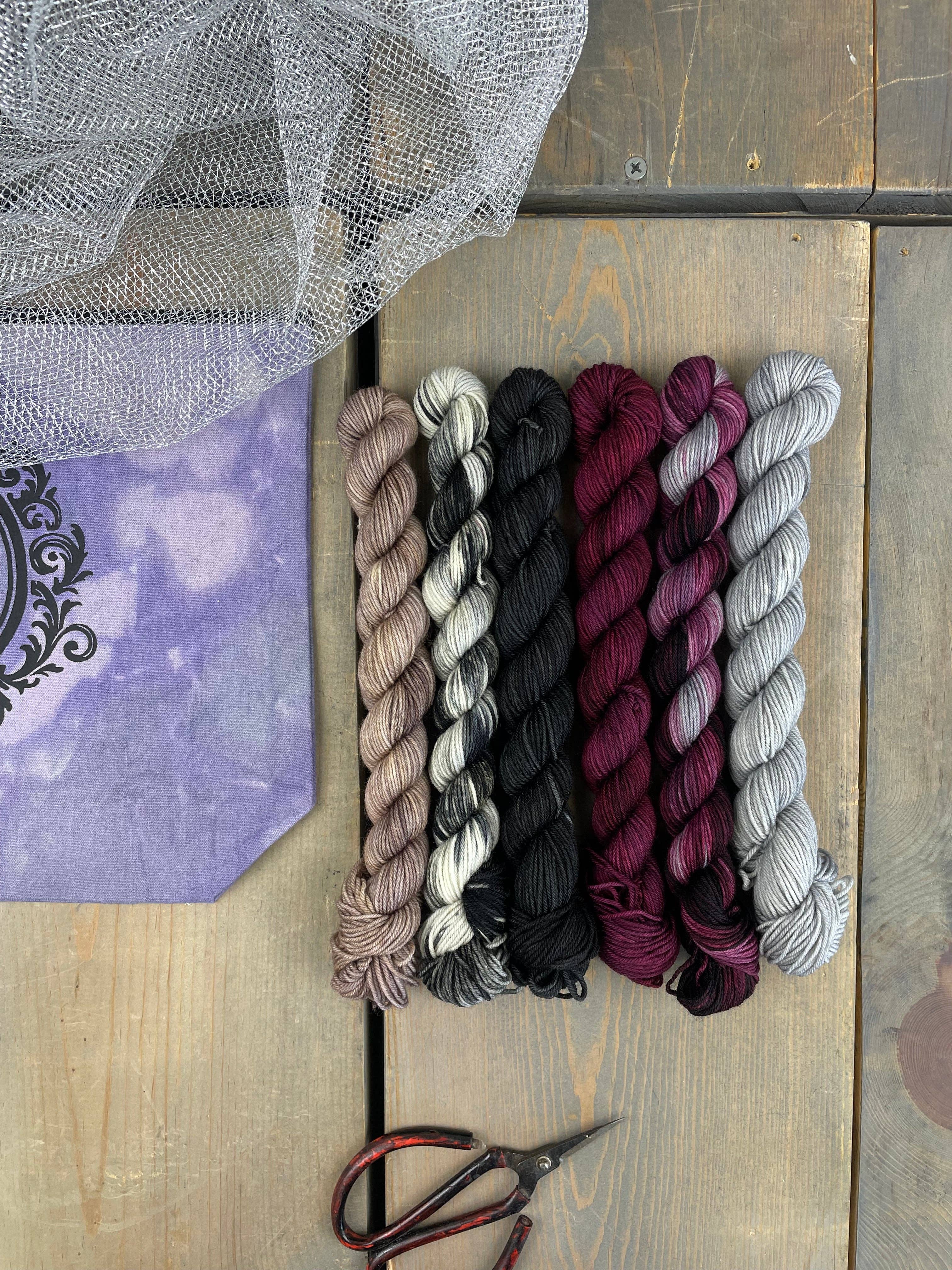 Forbidden Fiber Co - Wednesday Mini Skein Set