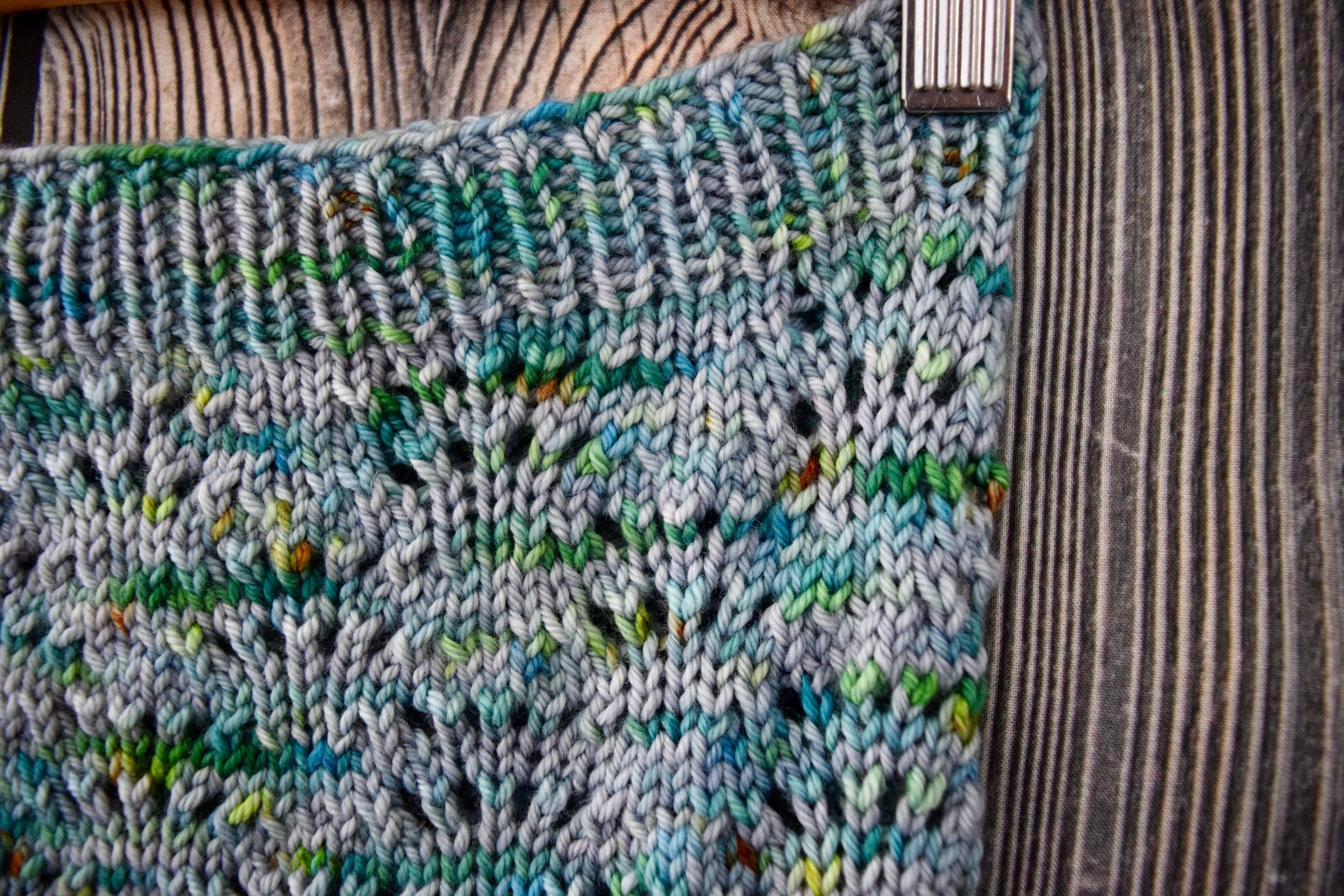 Puget Sound Cowl Knitting Paper Pattern