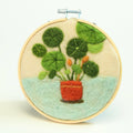 Wool Painting Kit: Potted Serenity Plant
