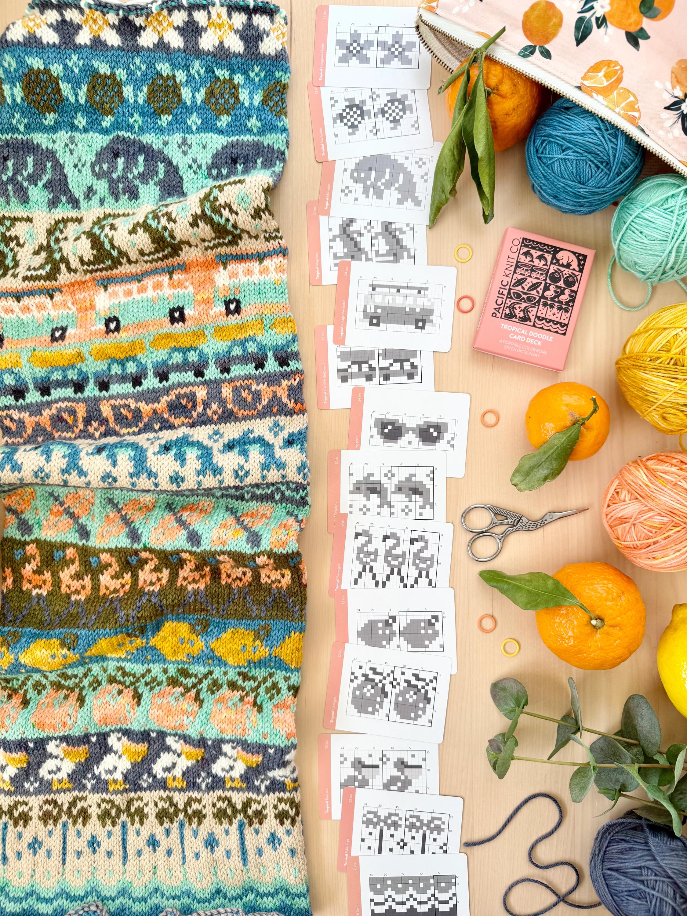 Tropical Doodle Deck