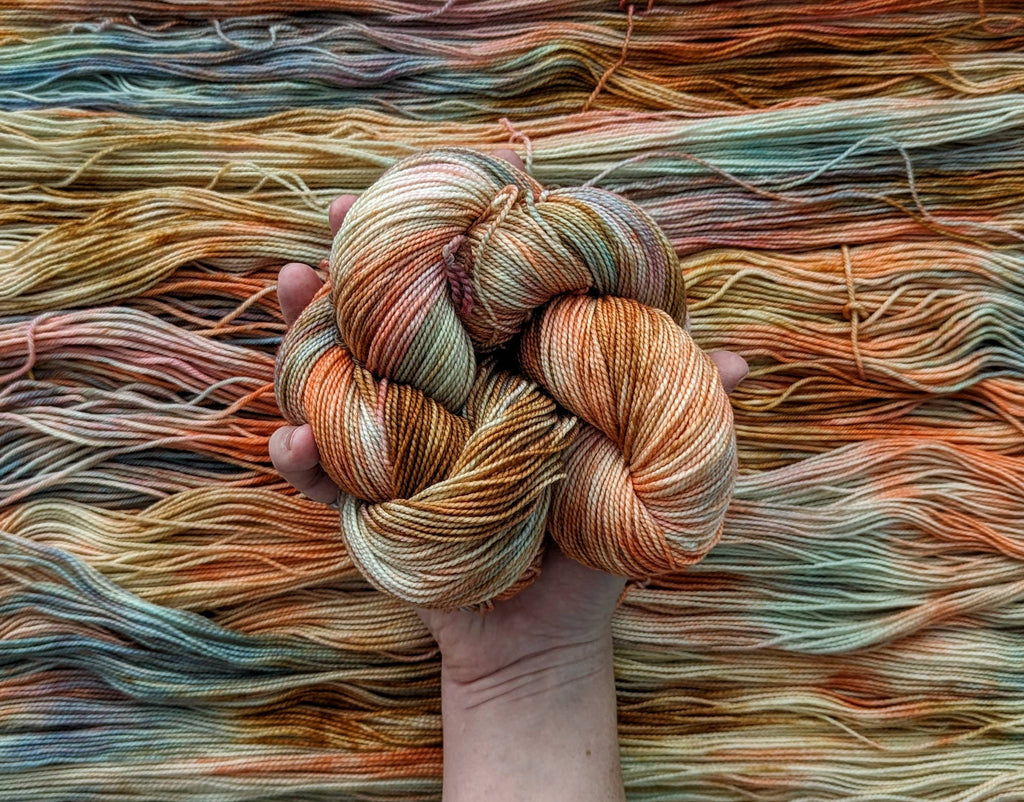 Ginger Needle - Country Fair, Hand Dyed Yarn