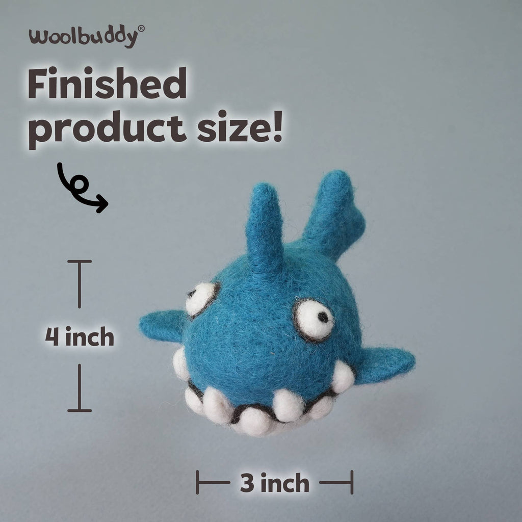 DIY Needle Felting Kit - Shark