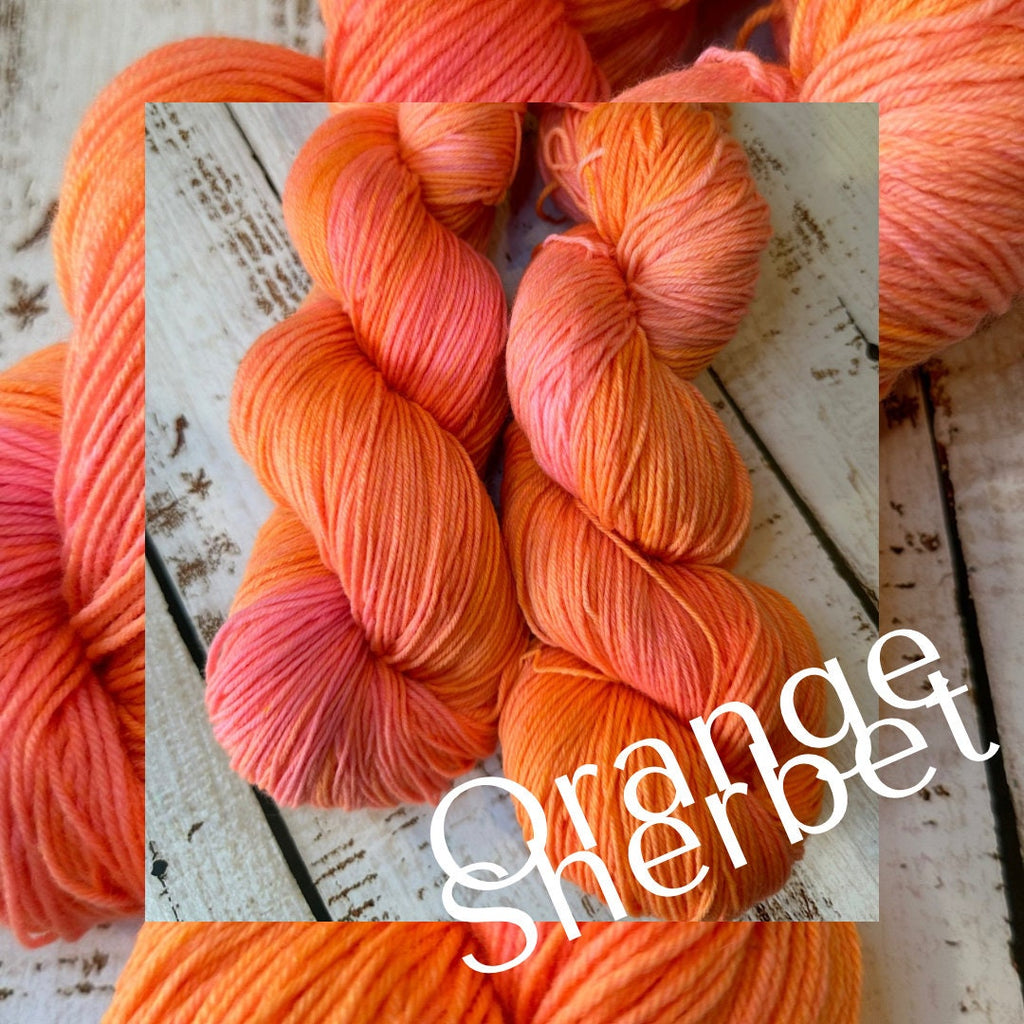 Sherbet Collection - Orange sherbet