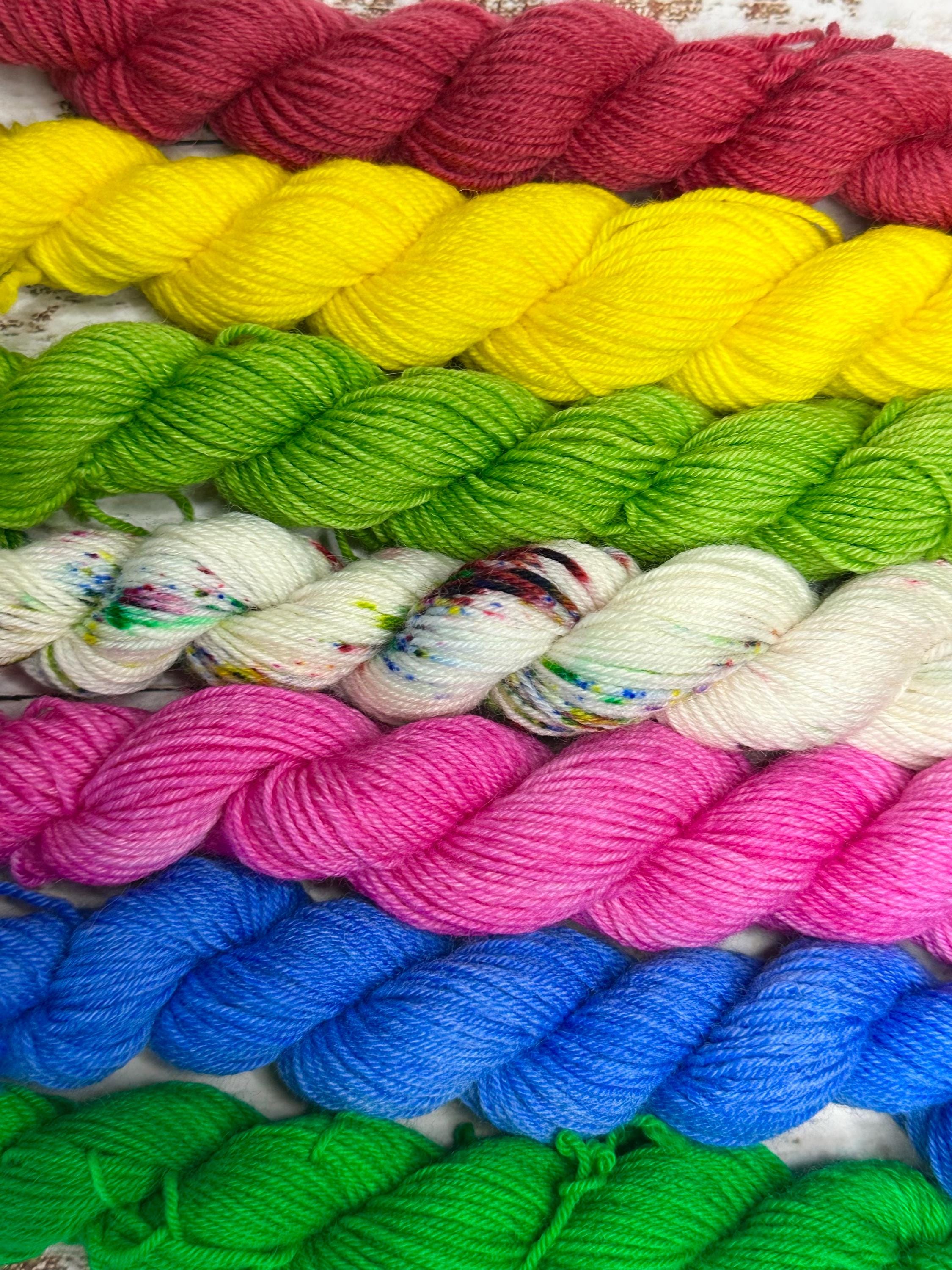 Christmas Wrapping Paper:   Mini Skein Set