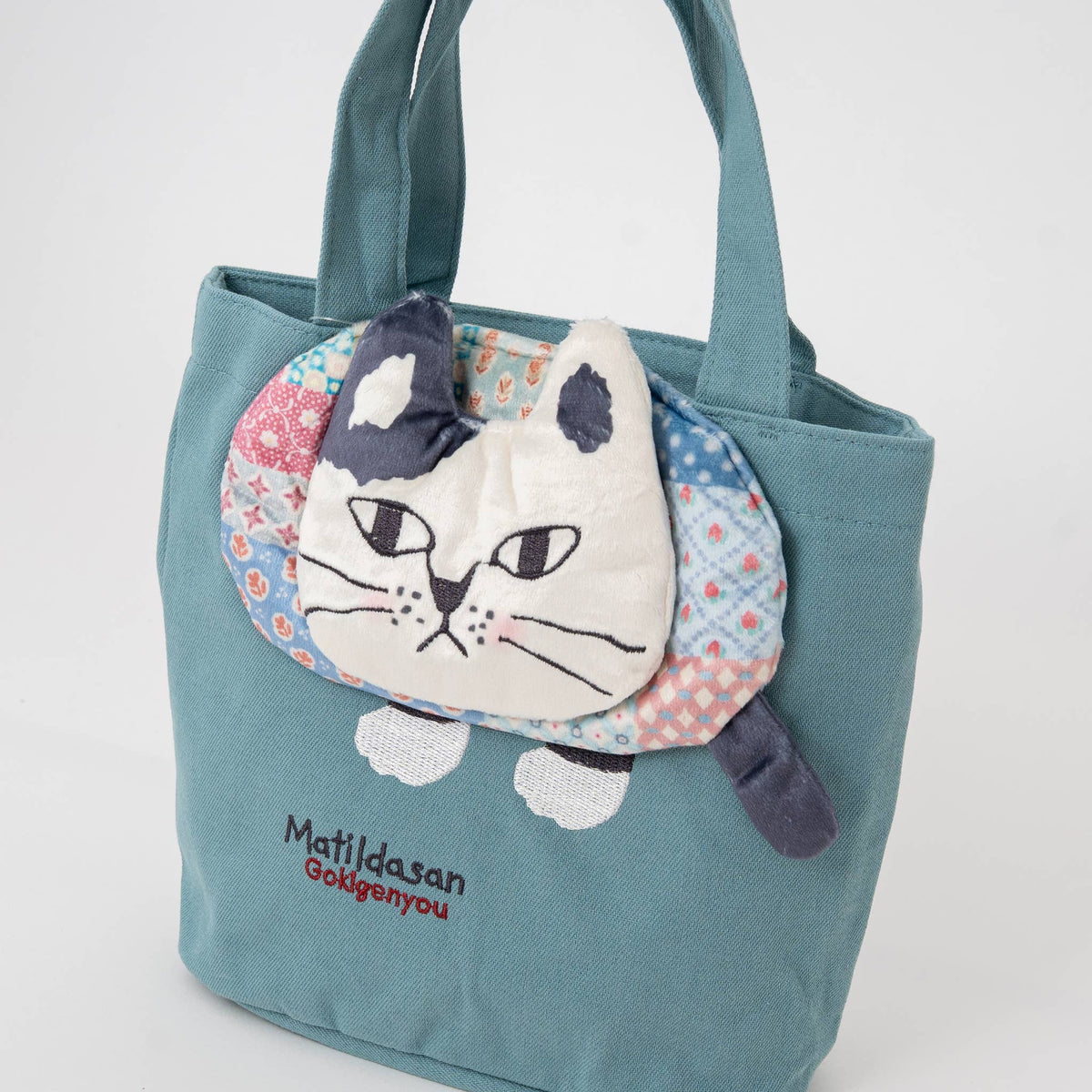 Kusuguru Japanese Canvas Mini Tote Bag