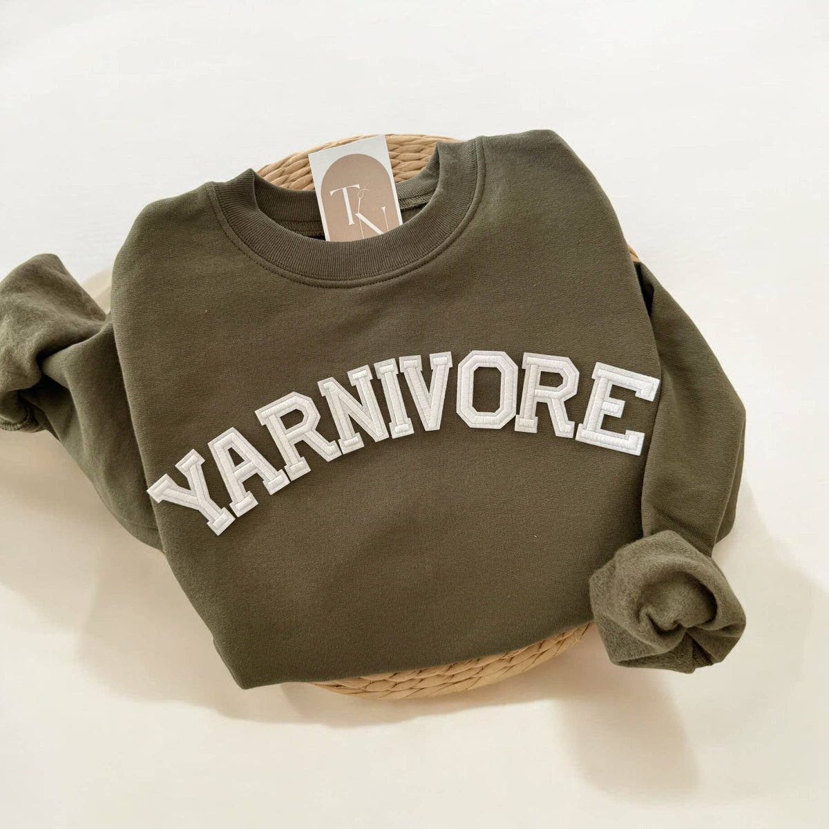 YARNIVORE Sweatshirt, Craft Store Supplies Merch