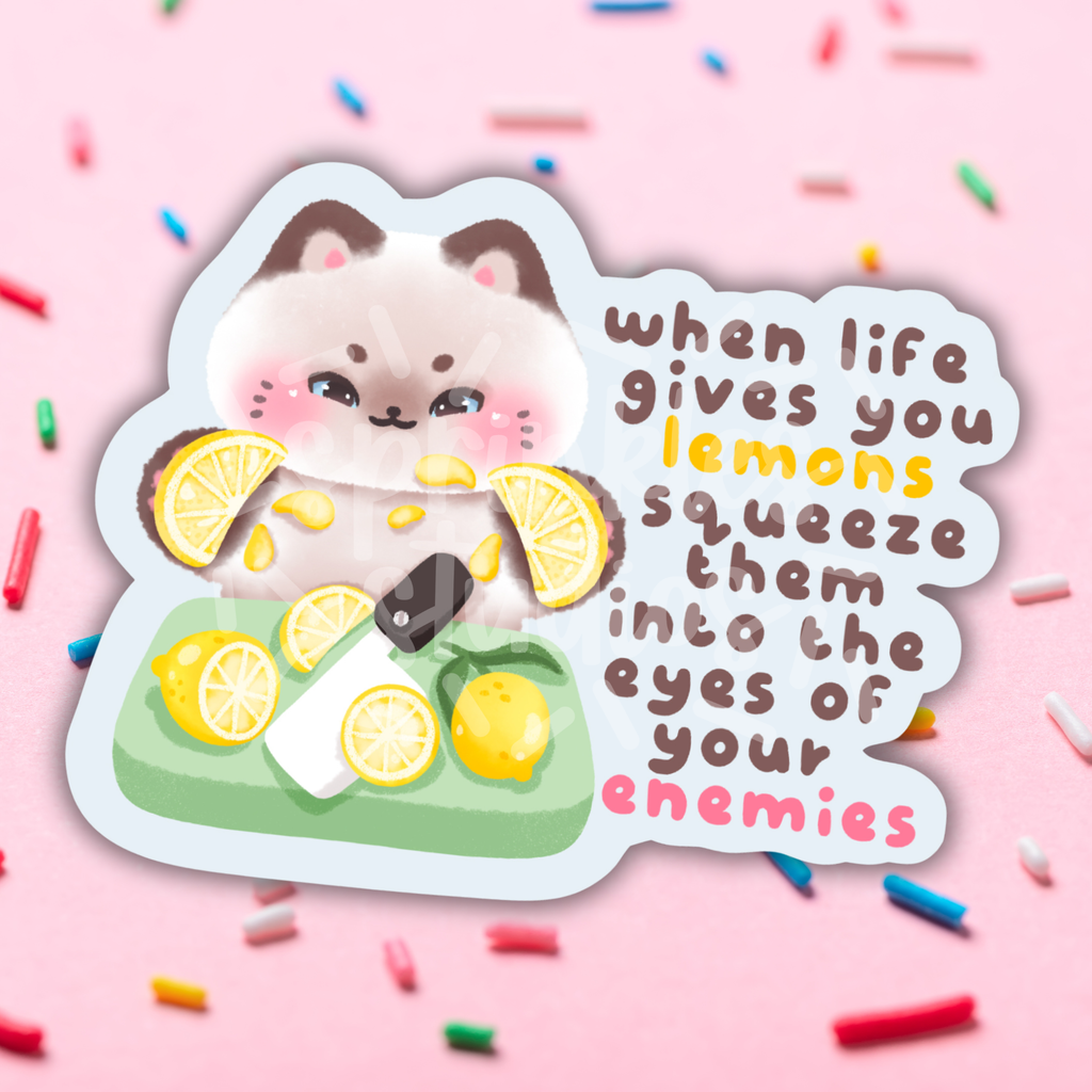 Eyes of Your Enemies Vinyl Sticker