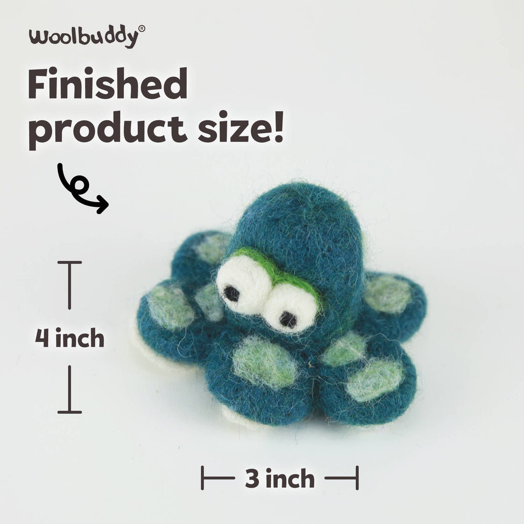 DIY Needle Felting Kit - Octopus