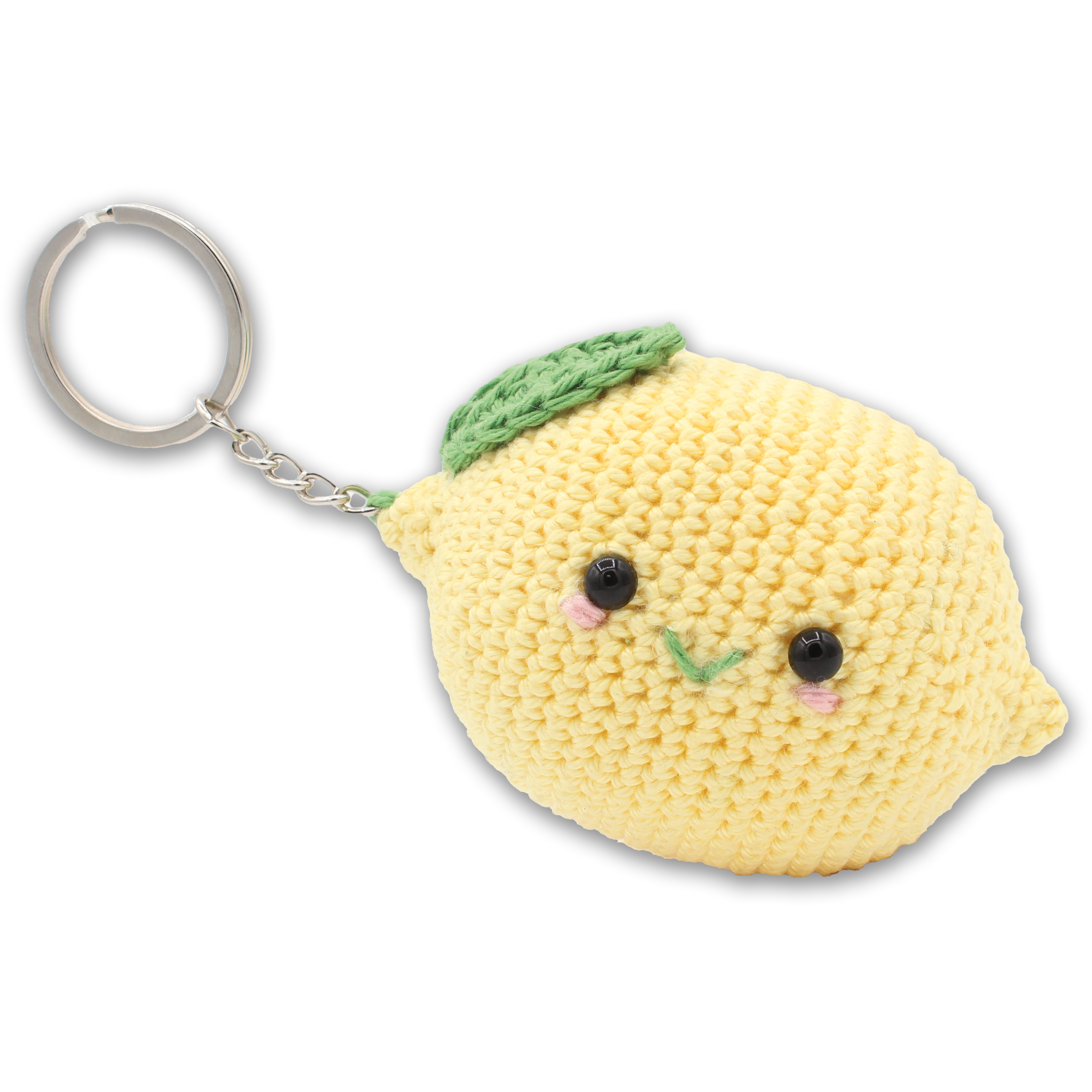 DIY Crochet Kit - Lemon Bag Charm