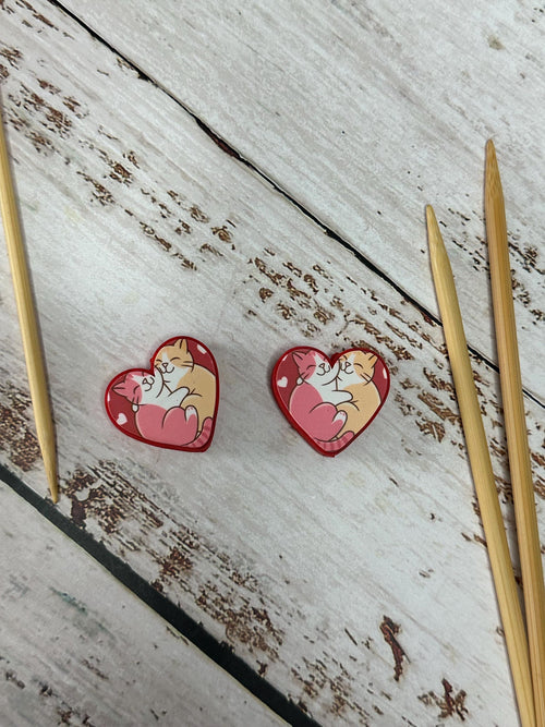 Cuddle Cats Stitch Stoppers