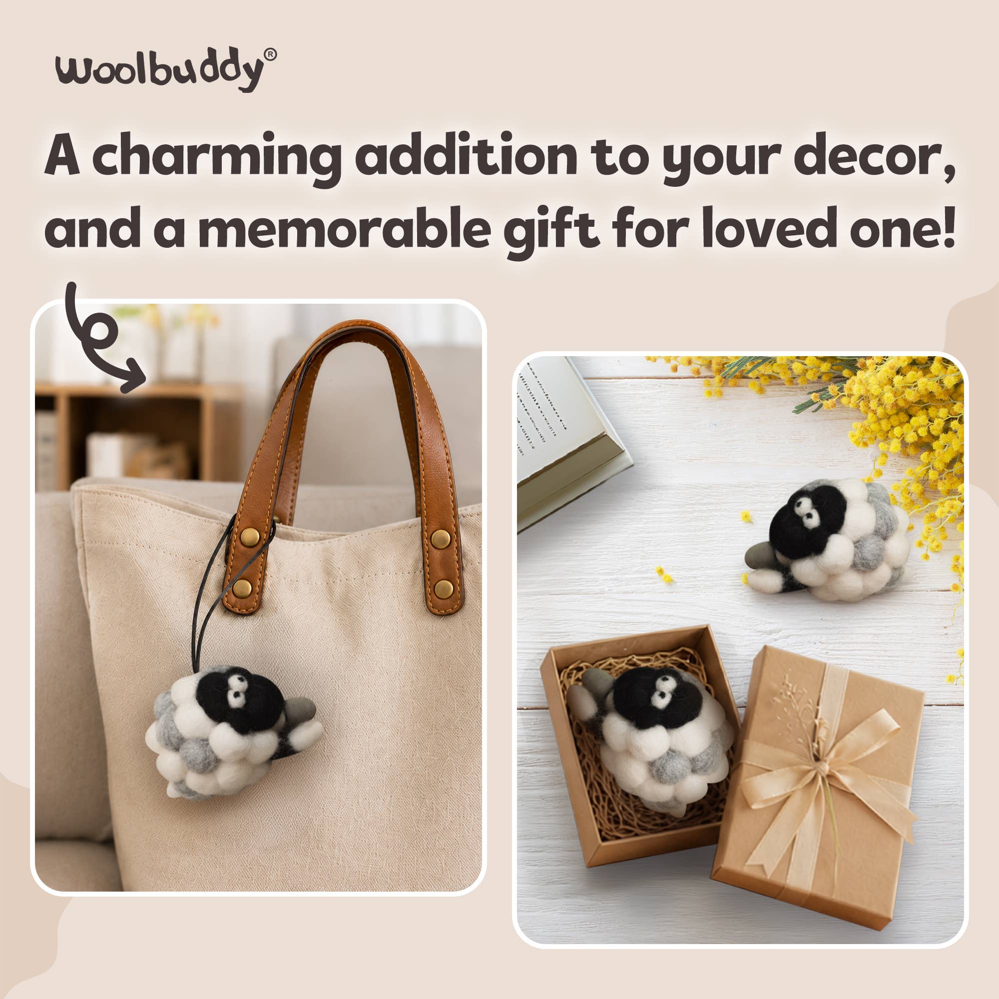 DIY Needle Felting Kit - Sheep