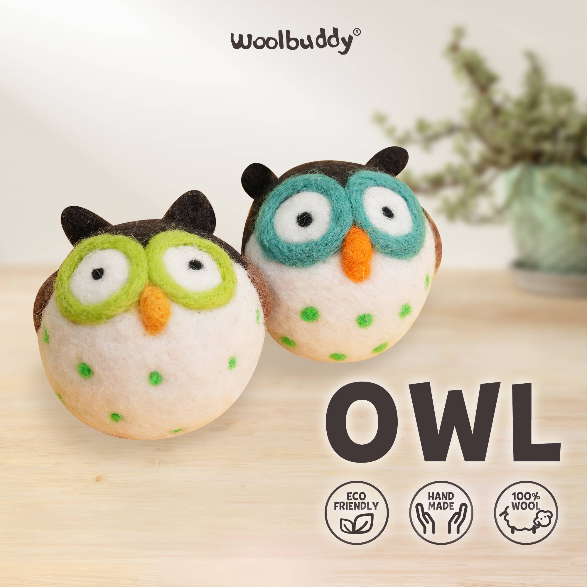 Needle Felting Kit - DIY Owl Craft Kit for Beginners