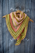 Spring Fling Shawl Knitting Paper Pattern