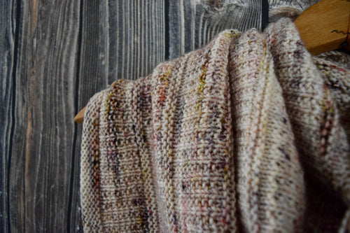 Comfy Cozy DK Shawl Knitting Paper Pattern