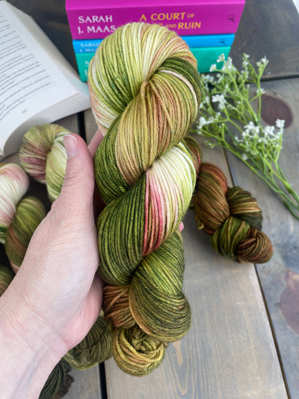 Forbidden Fiber Co - Rose Garden