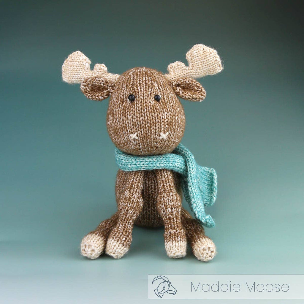 DIY Knitting Kit - Maddie Moose