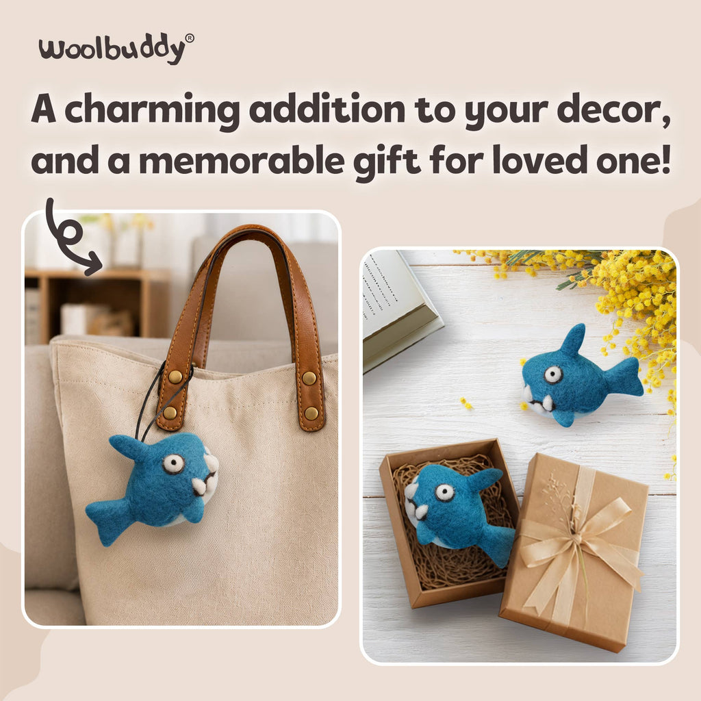 DIY Needle Felting Kit - Shark