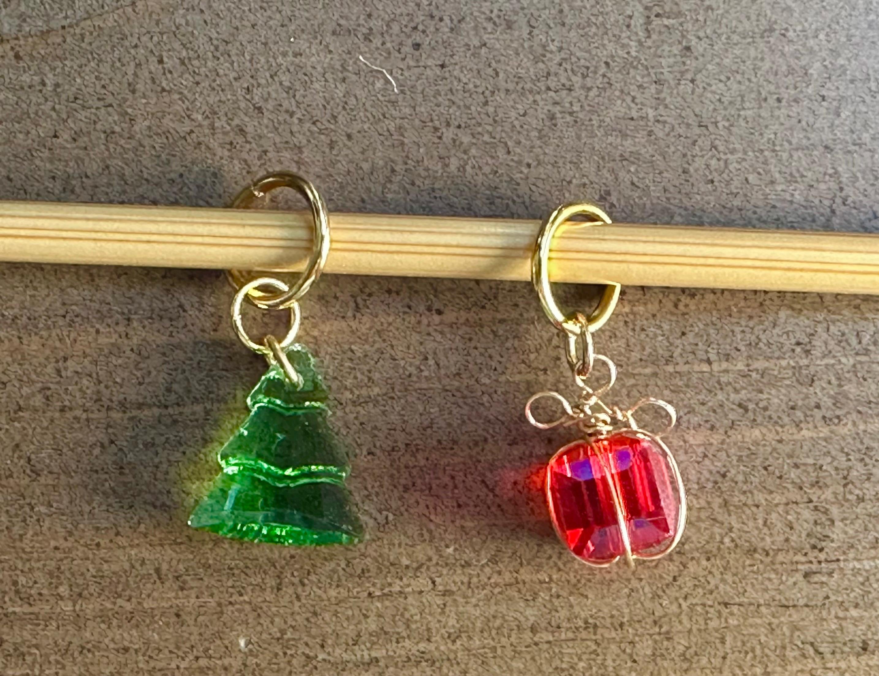 Christmas set stitch marker set - 2 piece