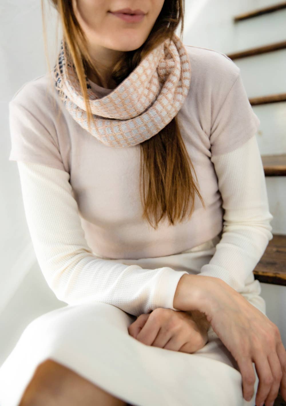 Cashmere Treats - Quadrant Cowl Knitting Kit